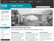 Tablet Screenshot of ice-imagelibrary.com